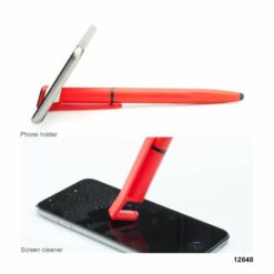 Twist action touch pen