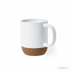 420ML Ceramic Cup With Cork Base