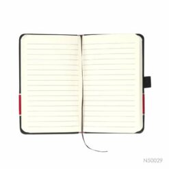 Alternative view of PU Cover Notebook with Pen Holder Loop