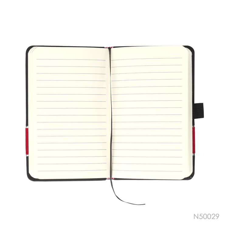 PU Cover Notebook with Pen Holder Loop - Image 2