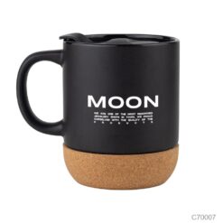 Alternative view of Ceramic Mug with Cork Base