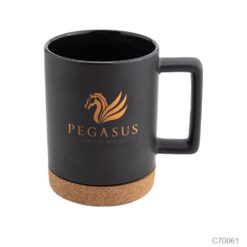 Alternative view of Ceramic Mug with Cork Base